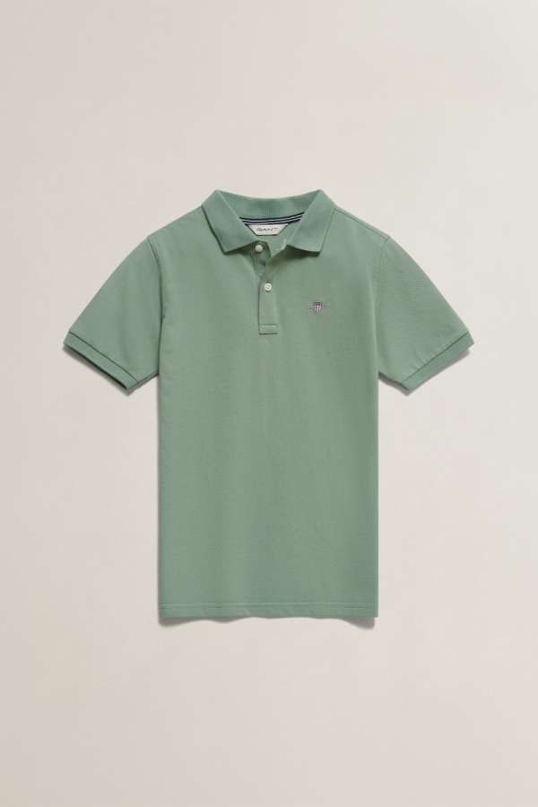 PÓLÓ GANT SHIELD PIQUE SS POLO SHIRT SURPLUS MINT