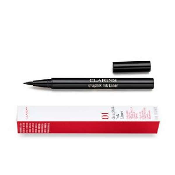 Clarins Graphik Ink Liner széles applikátorú szemhéjtus 01 Intense Black 0,4 g