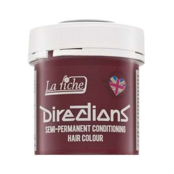 La Riché Directions Semi-Permanent Conditioning Hair Colour semi permanens hajszín Pillarbox Red 88 ml