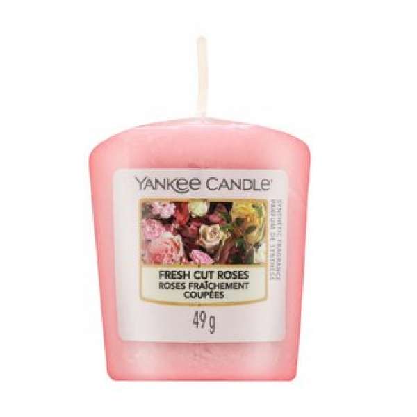 Yankee Candle Fresh Cut Roses fogadalmi gyertya 49 g