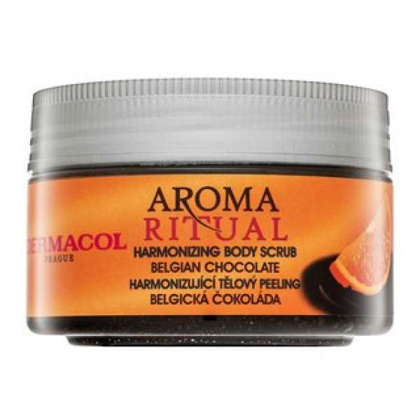 Dermacol Aroma Ritual Belgian Chocolate Harmonizing Body Scrub testpeeling 200 ml