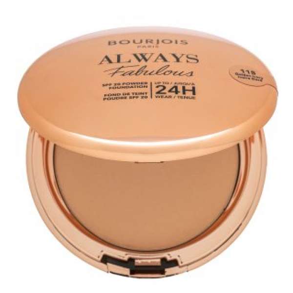 Bourjois Always Fabulous SPF 20 Powder Foundation púderes make-up matt hatású 115 7 g