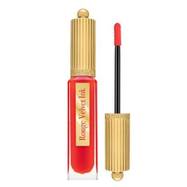 Bourjois Rouge Velvet Ink folyékony rúzs mattító hatásért 08 Coquelic Hot 3,5 ml