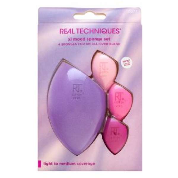 Real Techniques Afterglow XL Mood Sponge Set smink szivacs - készlet