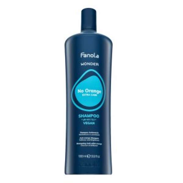 Fanola Wonder No Orange Extra Care Shampoo neutralizáló sampon barna árnyalatért 1000 ml