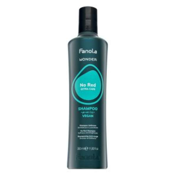 Fanola Wonder No Red Extra Care Shampoo neutralizáló sampon sötét hajra 350 ml