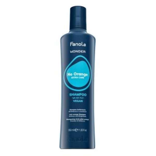 Fanola Wonder No Orange Extra Care Shampoo neutralizáló sampon barna árnyalatért 350 ml