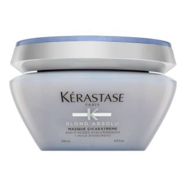 Kérastase Blond Absolu Masque Cicaextreme maszk platinaszőke és ősz hajra 200 ml