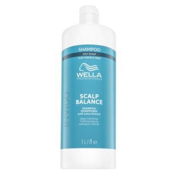 Wella Professionals Invigo Scalp Balance Deep Cleansing Shampoo mélytisztító sampon zsíros hajra 1000 ml