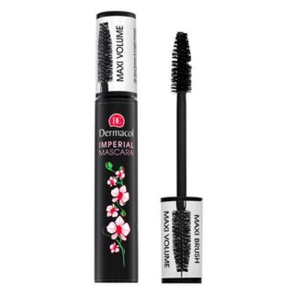 Dermacol Imperial Mascara szempillaspirál szempilla meghosszabbítására és volumenre Black 13 ml