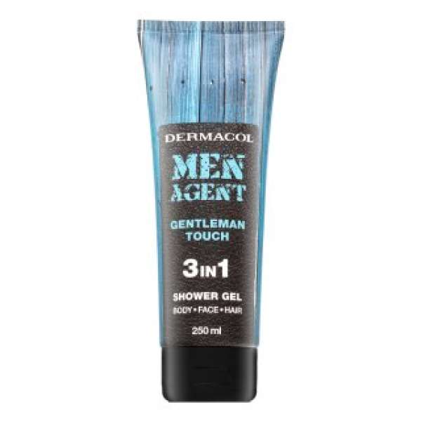 Dermacol Men Agent Gentleman Touch 3in1 Shower Gel tusfürdő gél férfiaknak 250 ml