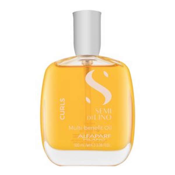 Alfaparf Milano Semi Di Lino Curls Multi-Benefit Oil multifunkciós száraz olaj fényes hullámos és göndör hajért 100 ml