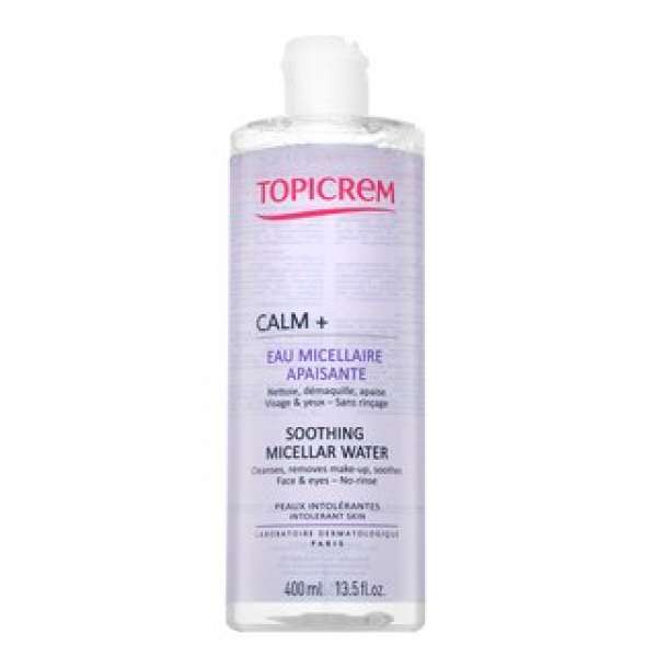 Topicrem Calm+ Soothing Micellar Water micelláris sminklemosó hidratáló hatású 400 ml