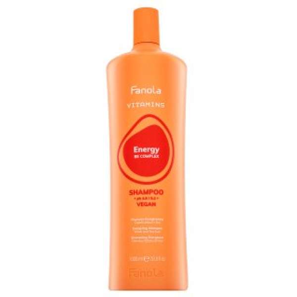 Fanola Vitamins Energy Shampoo erősítő sampon gyenge hajra 1000 ml