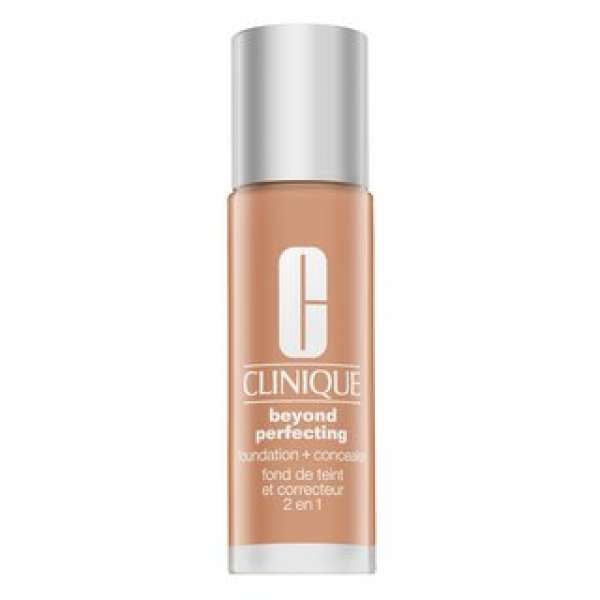 Clinique Beyond Perfecting Foundation & Concealer folyékony make-up az egységes és világosabb arcbőrre 06 Ivory 30 ml