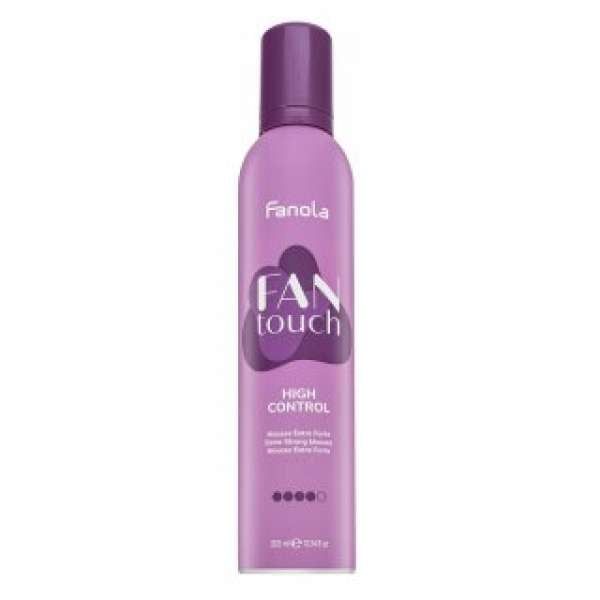 Fanola Fan Touch High Control Extra Strong Mousse hajhab extra erős fixálásért 300 ml