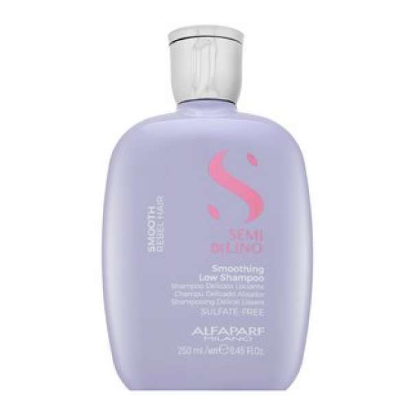 Alfaparf Milano Semi Di Lino Smooth Smoothing Low Shampoo hajsimító sampon durva és rakoncátlan hajra 250 ml