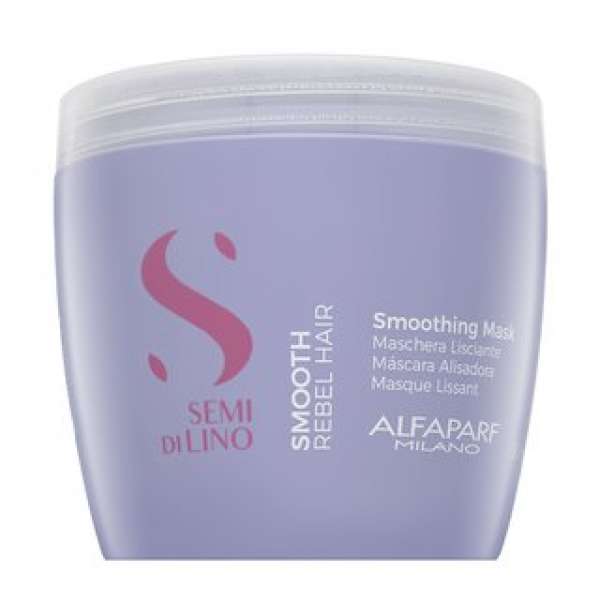 Alfaparf Milano Semi Di Lino Smooth Smoothing Mask hajsimító maszk durva és rakoncátlan hajra 500 ml