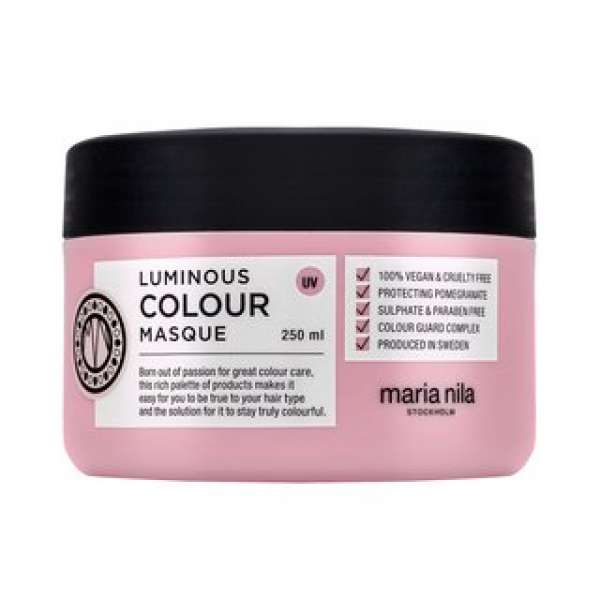 Maria Nila Luminous Colour Hair Masque tápláló hajmaszk festett hajra 250 ml