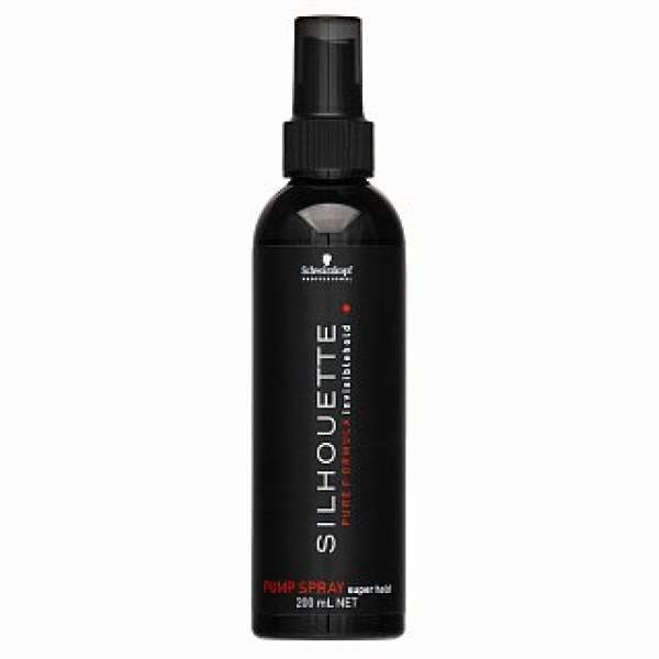 Schwarzkopf Professional Silhouette Pump Spray Super Hold hajlakk minden hajtípusra 200 ml