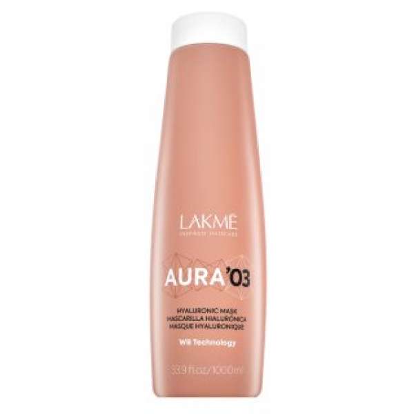 Lakmé Aura '03 Hyaluronic Mask erősítő maszk gyenge hajra 1000 ml