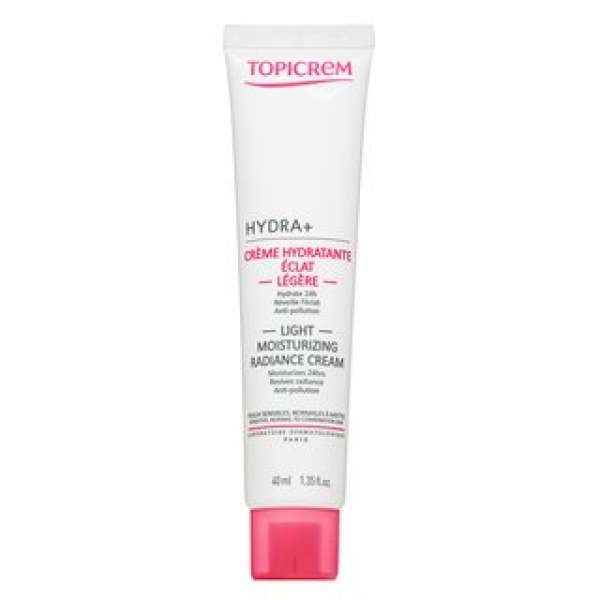 Topicrem HYDRA+ Light Moisturizing Radiance Cream arc krém hidratáló hatású 40 ml