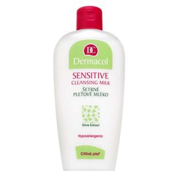 Dermacol Sensitive Cleansing Milk sminkeltávolító tej érzékeny arcbőrre 200 ml