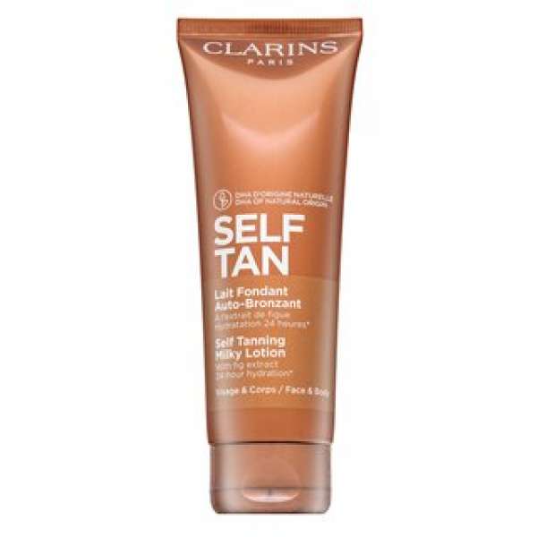 Clarins Self Tan Milky Lotion önbarnító tej testre és arcra 125 ml