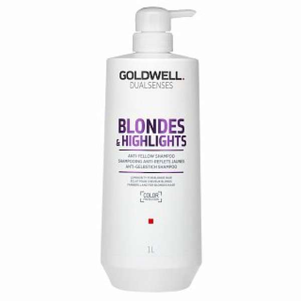 Goldwell Dualsenses Blondes & Highlights Anti-Yellow Shampoo sampon szőke hajra 1000 ml