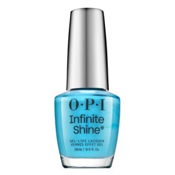 OPI Infinite Shine Gel-Like Lacquer körömlakk géles hatással Never Leavin' Blue 15 ml