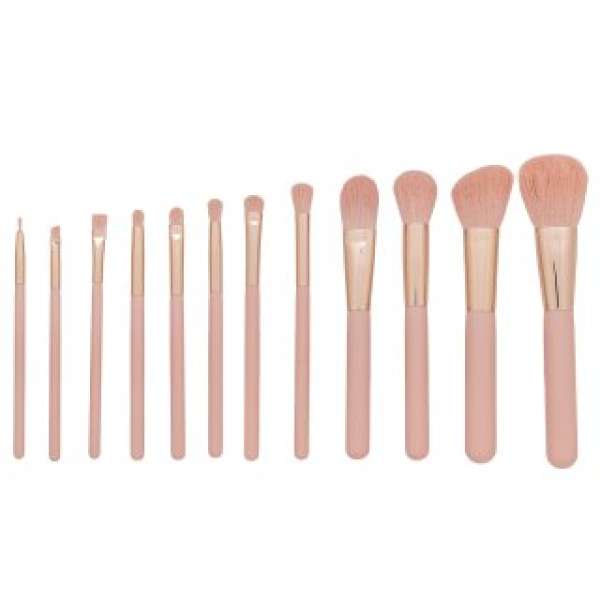 MIMO Makeup Brush Set Pink ecset szett 12 Pcs