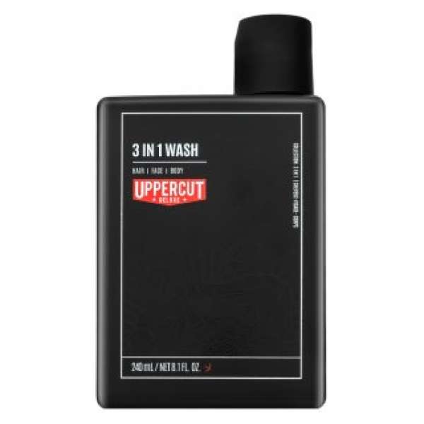 Uppercut Deluxe 3in1 Wash sampon hajra és testre 240 ml