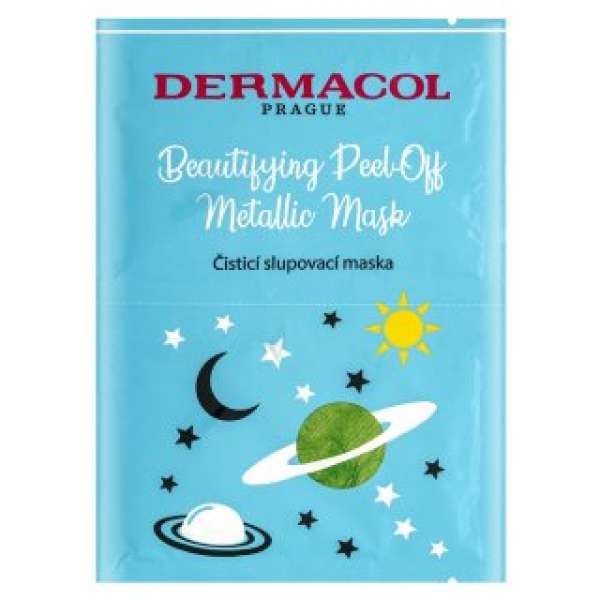 Dermacol tisztító maszk Beautifying Peel-Off Metalic Mask 15 ml