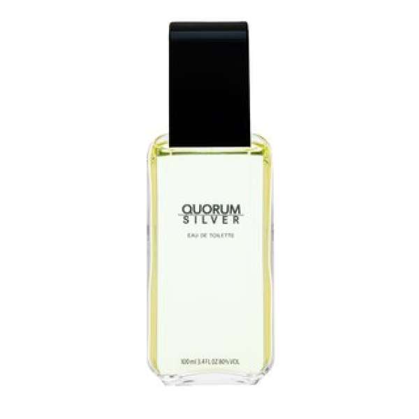 Antonio Puig Quorum Silver Eau de Toilette férfiaknak 100 ml