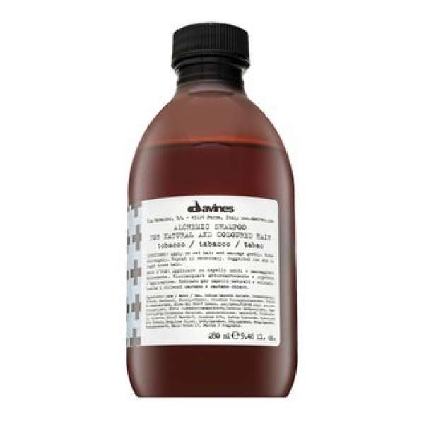 Davines Alchemic Shampoo tonizáló sampon barna hajra Tobacco 280 ml