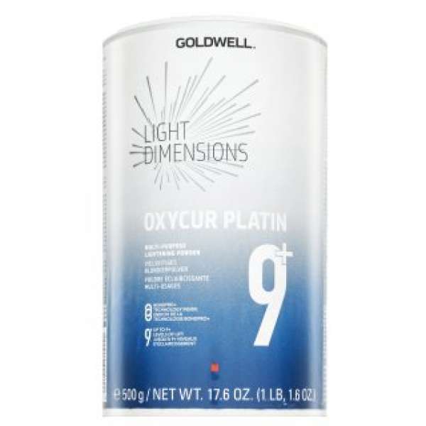 Goldwell Light Dimensions Oxycur Platin 9+ Multi-Purpose Lightening Powder púder hajszín világosításra 500 g