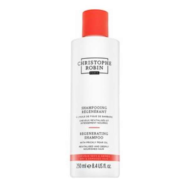 Christophe Robin Regenerating Shampoo tápláló sampon száraz és sérült hajra 250 ml