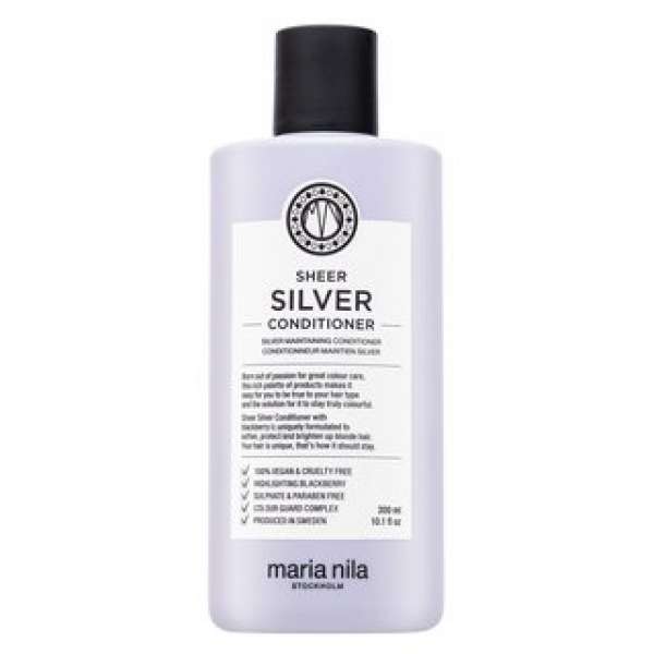 Maria Nila Sheer Silver Conditioner erősítő kondicionáló szőke hajra 300 ml