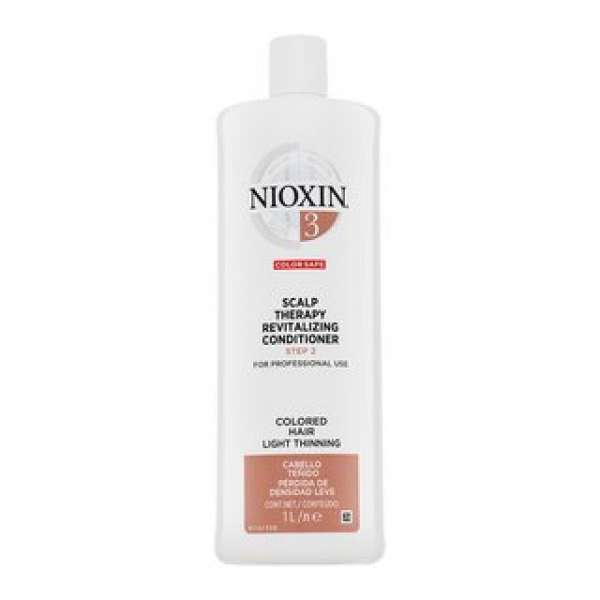 Nioxin System 3 Scalp Therapy Revitalizing Conditioner tápláló kondicionáló ritkuló hajra 1000 ml