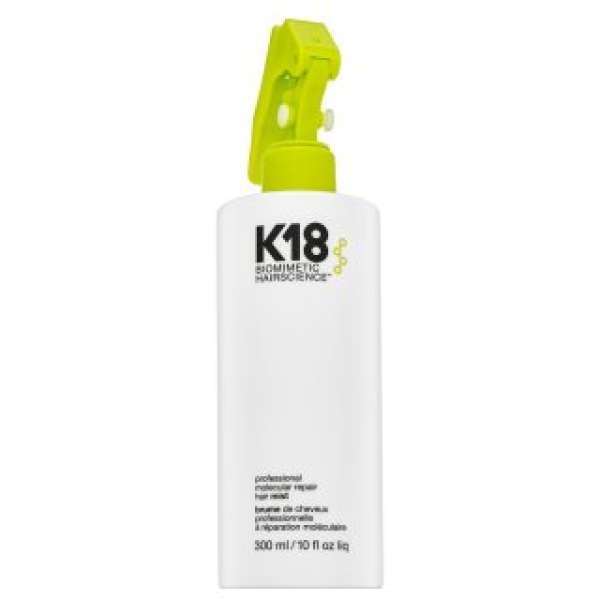 K18 Professional Molecular Repair Hair Mist tápláló gondoskodás spray-ben nagyon száraz és sérült hajra 300 ml