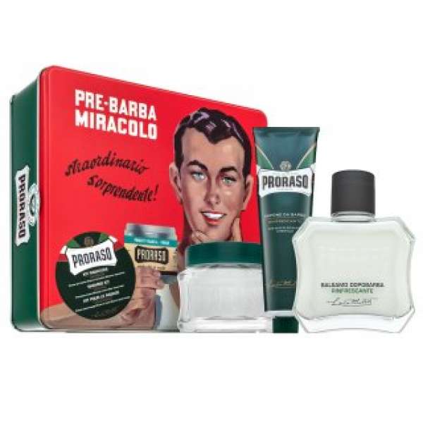 Proraso ajándékszett Vintage Selection Beard Care Refreshing Kit 100 ml + 100 ml + 150 ml