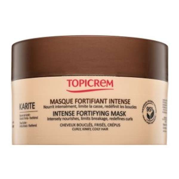 Topicrem Karité Intense Fortifying Mask erősítő maszk göndör hajra 250 ml