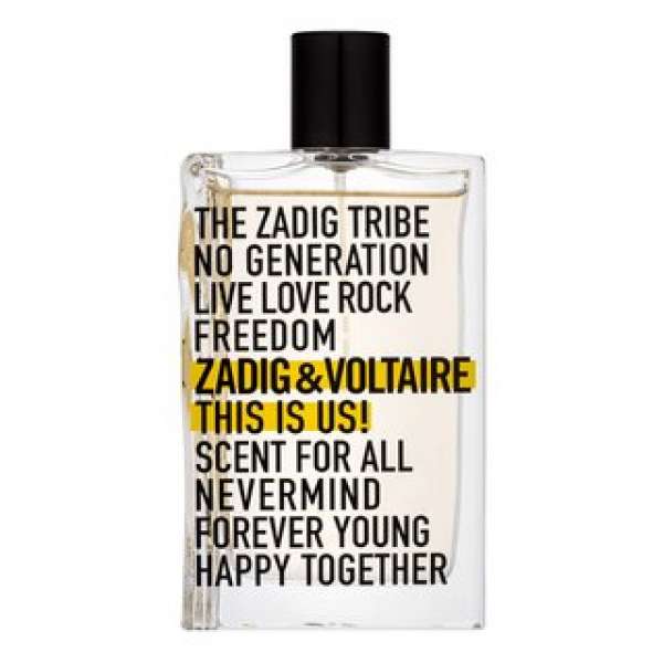 Zadig & Voltaire This is Us! Eau de Toilette uniszex 100 ml