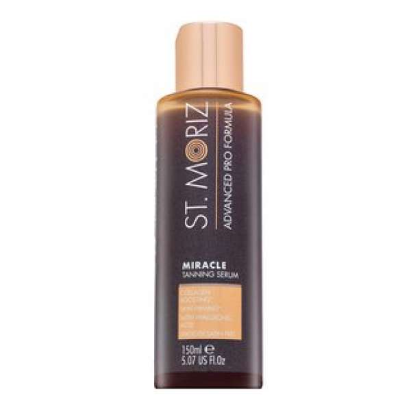 St.Moriz Advanced Pro Formula Miracle Tanning Serum lemosható testbronzosító az egységes és világosabb arcbőrre 150 ml