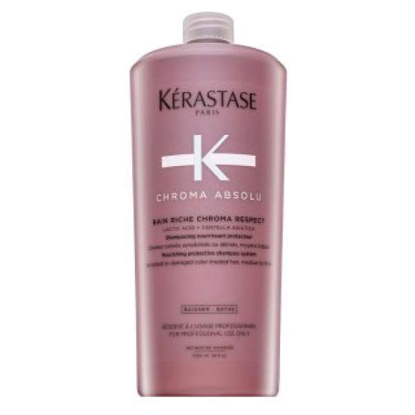 Kérastase Chroma Absolu Bain Riche Chroma Respect erősítő sampon durva és festett hajra 1000 ml