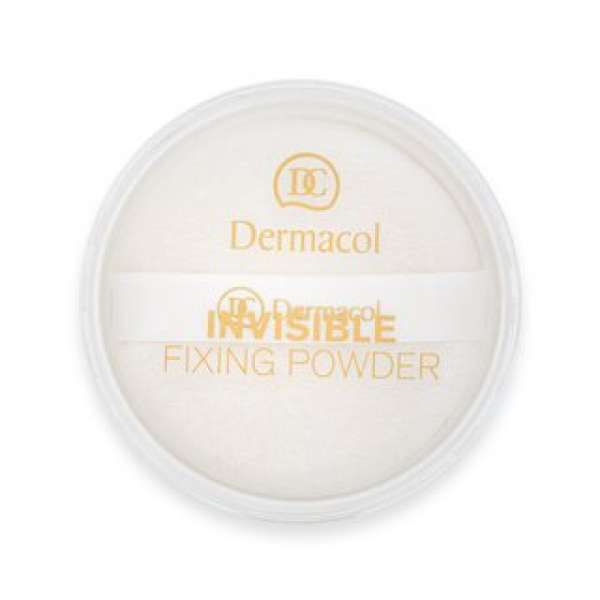 Dermacol Invisible Fixing Powder transparens púder White 13 g