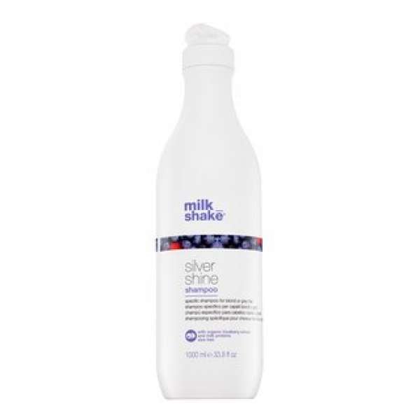 Milk_Shake Silver Shine Shampoo sampon platinaszőke és ősz hajra 1000 ml