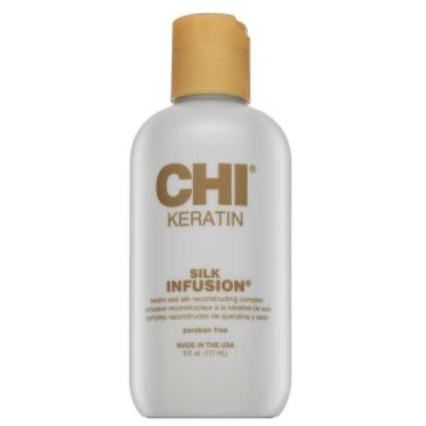 CHI Keratin Silk Infusion hajkúra haj regenerálására, táplálására és védelmére 177 ml