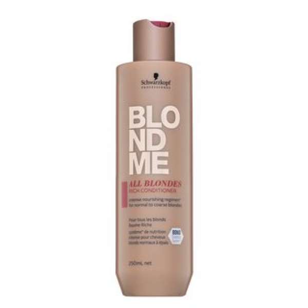 Schwarzkopf Professional BlondMe All Blondes Rich Conditioner tápláló kondicionáló szőke hajra 250 ml