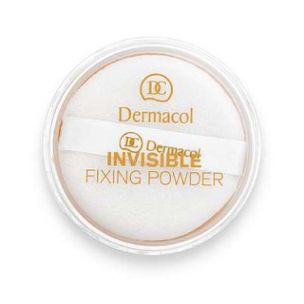 Dermacol Invisible Fixing Powder transparens púder Light 13 g